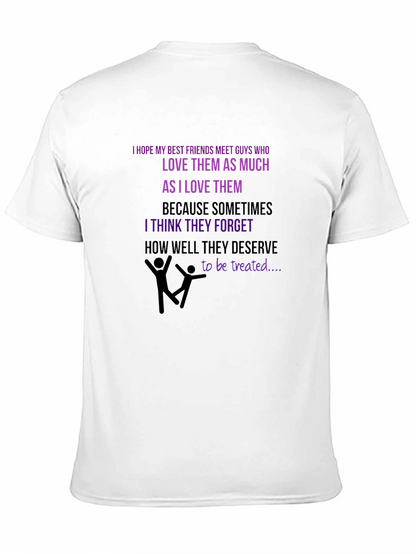 Best Friends Graphic Tee - Comfortable & Stylish
