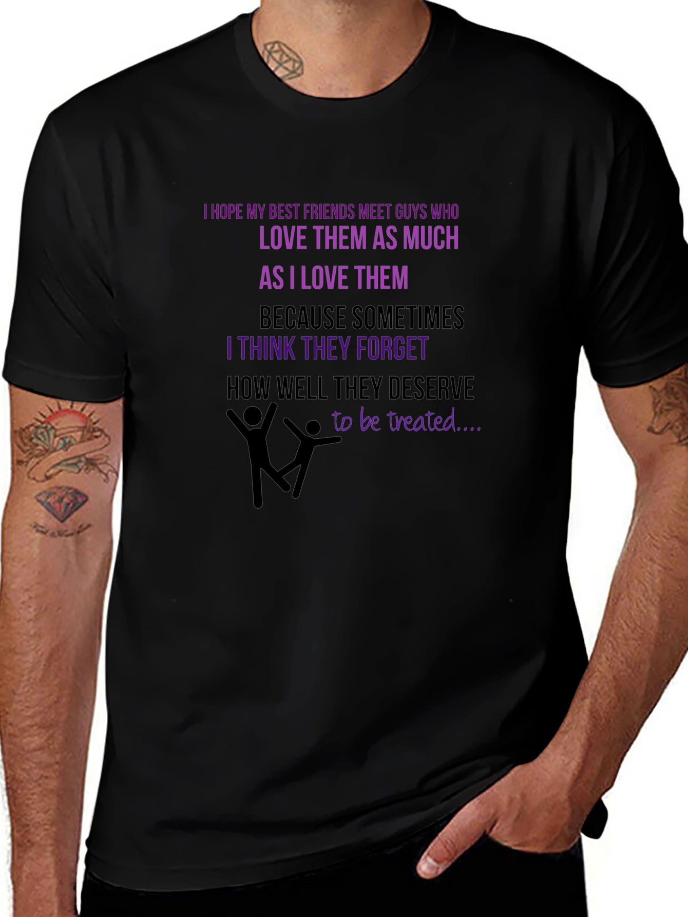 Best Friends Graphic Tee - Comfortable & Stylish