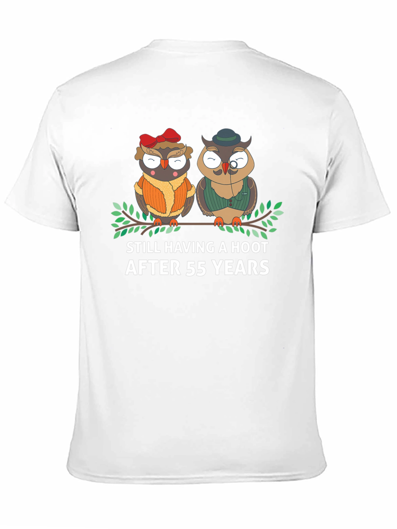 55th Anniversary Owl Couple T-Shirt