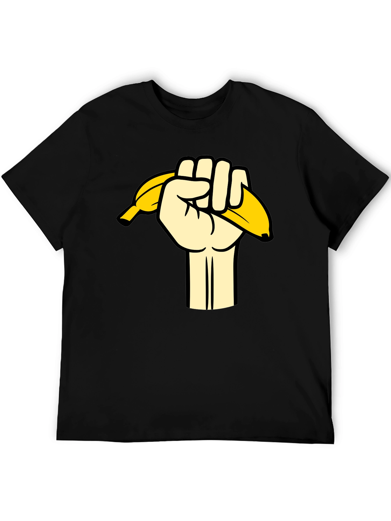 Banana Grip Graphic Tee - Black
