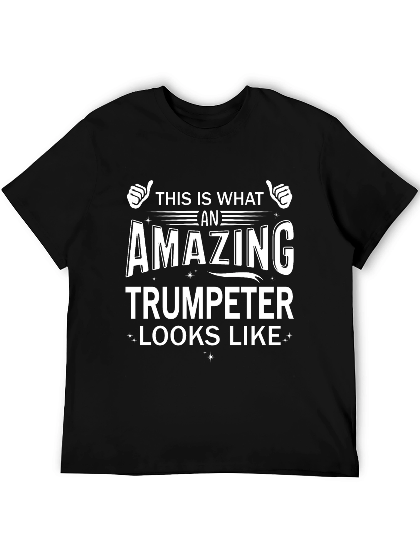 Amazing Trumpeter T-Shirt - Black