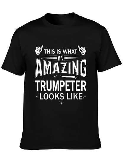 Amazing Trumpeter T-Shirt - Black
