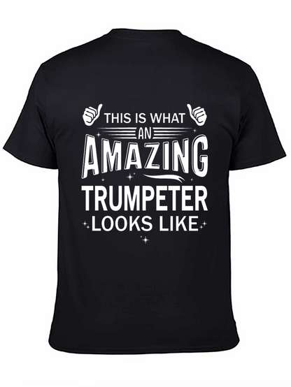 Amazing Trumpeter T-Shirt - Black