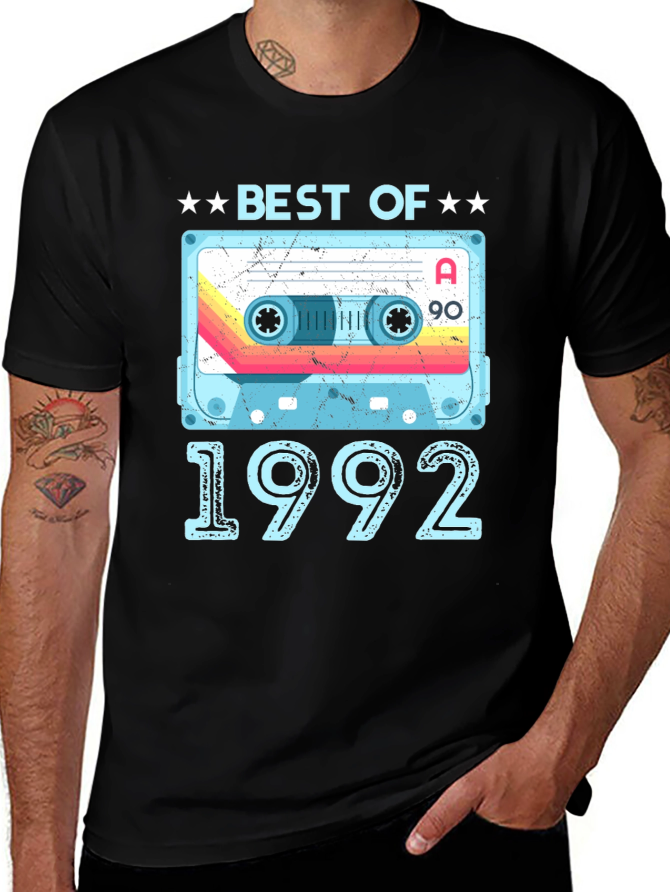 Best of 1992 Cassette Tape Graphic T-Shirt