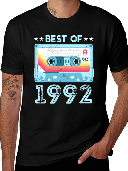 Best of 1992 Cassette Tape Graphic T-Shirt