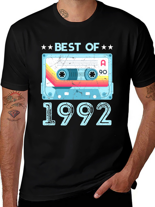 Best of 1992 Cassette Tape Graphic T-Shirt