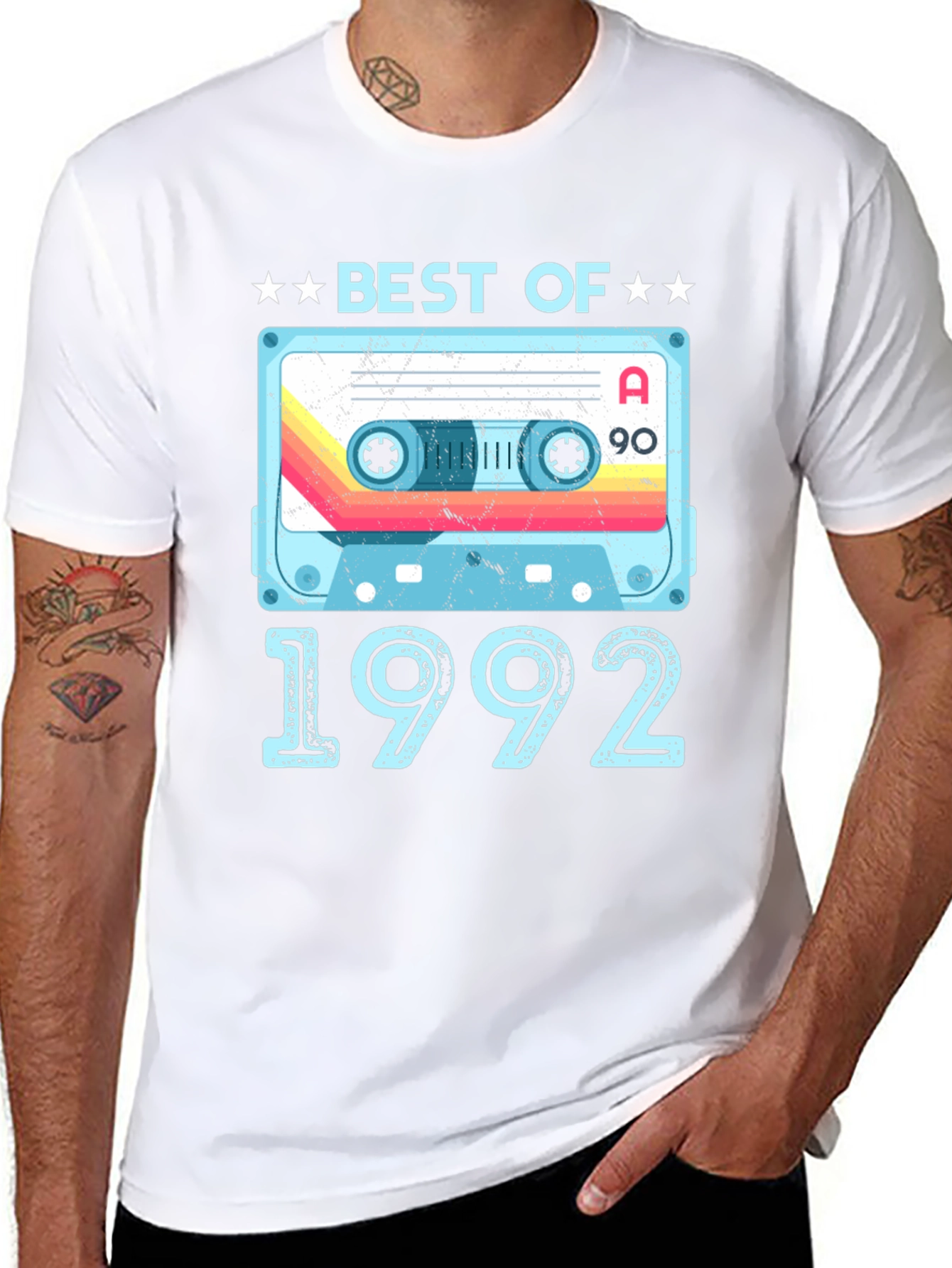 Best of 1992 Cassette Tape Graphic T-Shirt