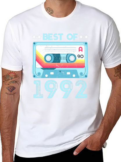 Best of 1992 Cassette Tape Graphic T-Shirt