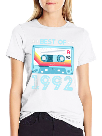 Best of 1992 Cassette Tape Graphic T-Shirt