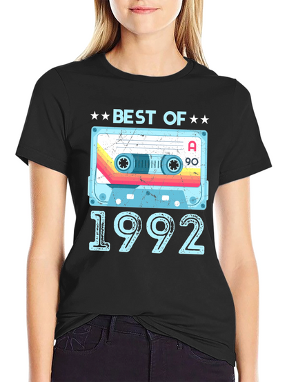 Best of 1992 Cassette Tape Graphic T-Shirt