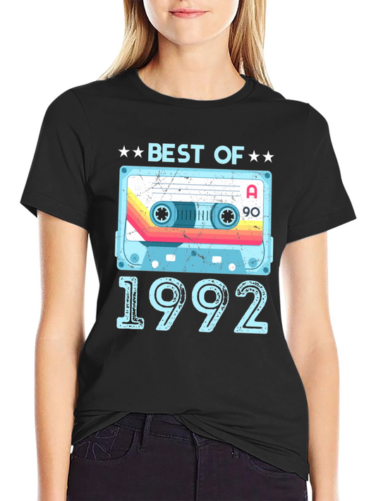Best of 1992 Cassette Tape Graphic T-Shirt