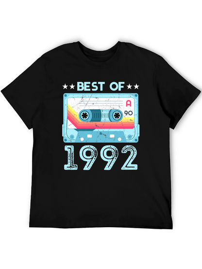 Best of 1992 Cassette Tape Graphic T-Shirt