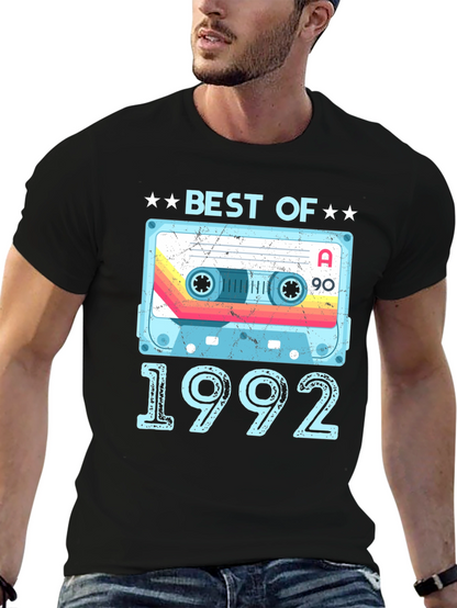 Best of 1992 Cassette Tape Graphic T-Shirt