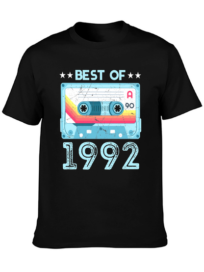 Best of 1992 Cassette Tape Graphic T-Shirt