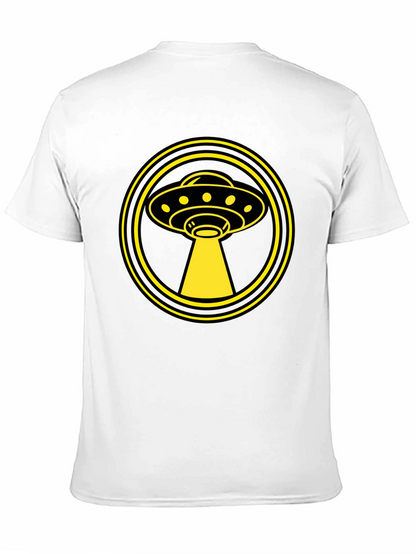 UFO Abduction Graphic Tee - Sci-Fi Alien T-Shirt