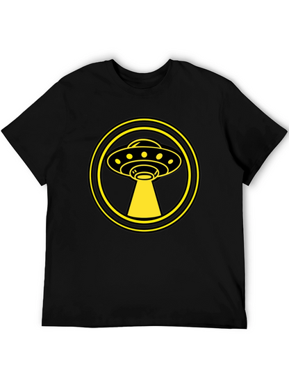 UFO Abduction Graphic Tee - Sci-Fi Alien T-Shirt