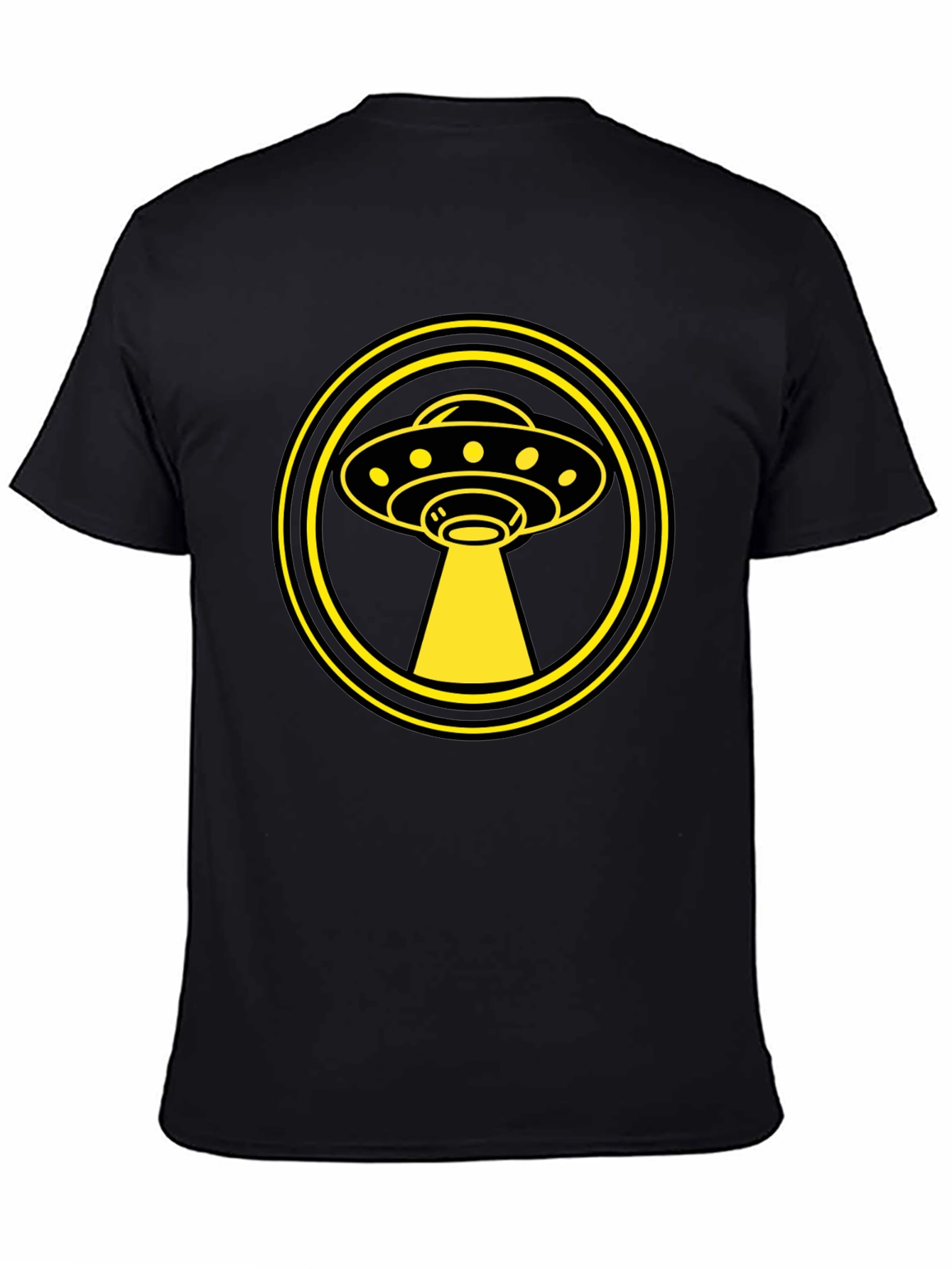 UFO Abduction Graphic Tee - Sci-Fi Alien T-Shirt