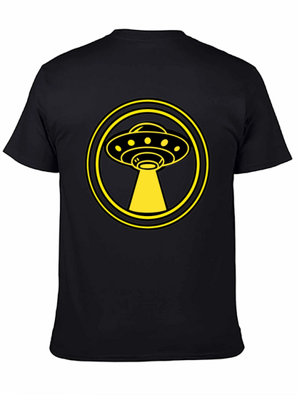 UFO Abduction Graphic Tee - Sci-Fi Alien T-Shirt