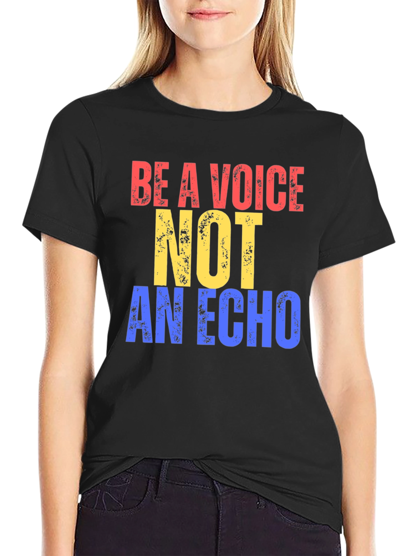 Be a Voice Not an Echo Graphic Tee