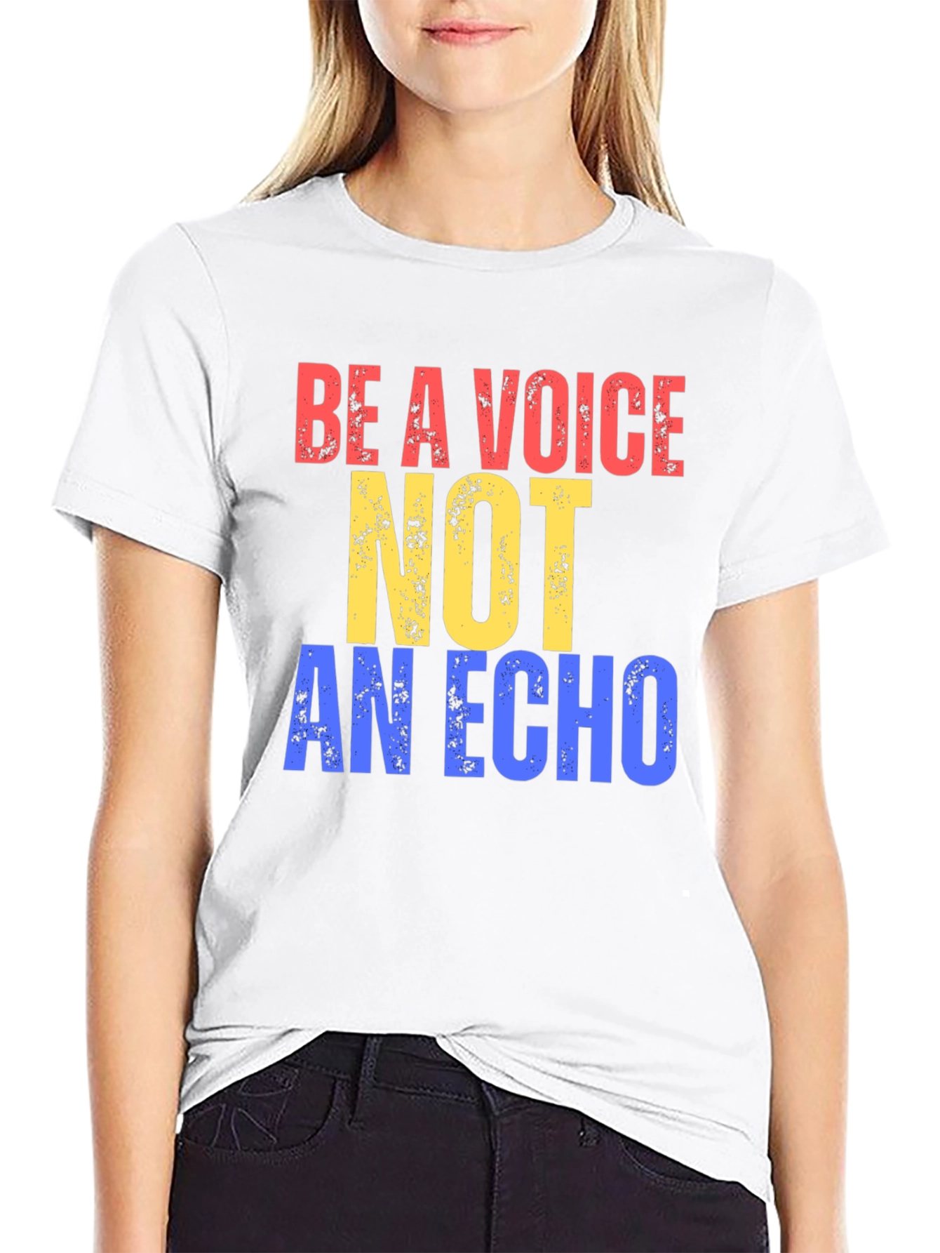 Be a Voice Not an Echo Graphic Tee
