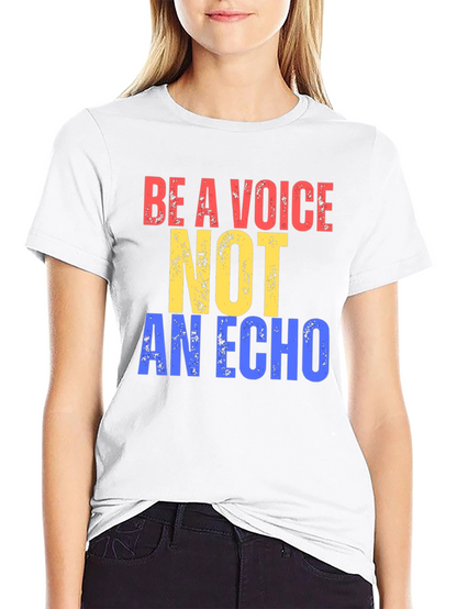 Be a Voice Not an Echo Graphic Tee