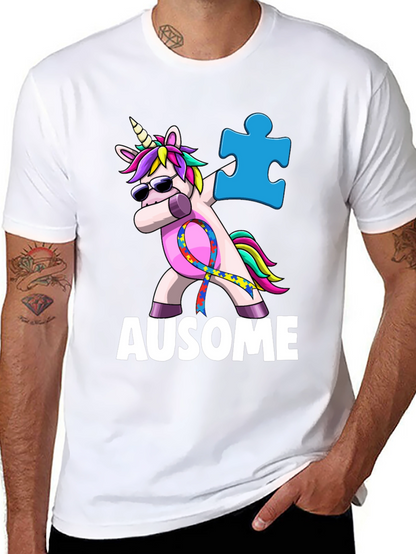 Autism Awareness Unicorn T-Shirt