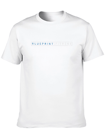 Blueprint Fitness Graphic Tee - Black Cotton Blend