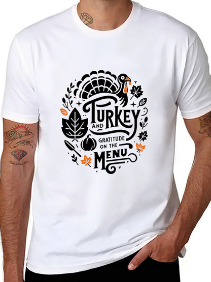 Thanksgiving Turkey Gratitude T-Shirt