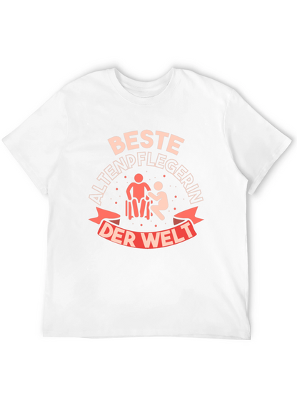 Best Caregiver T-Shirt - Black Cotton