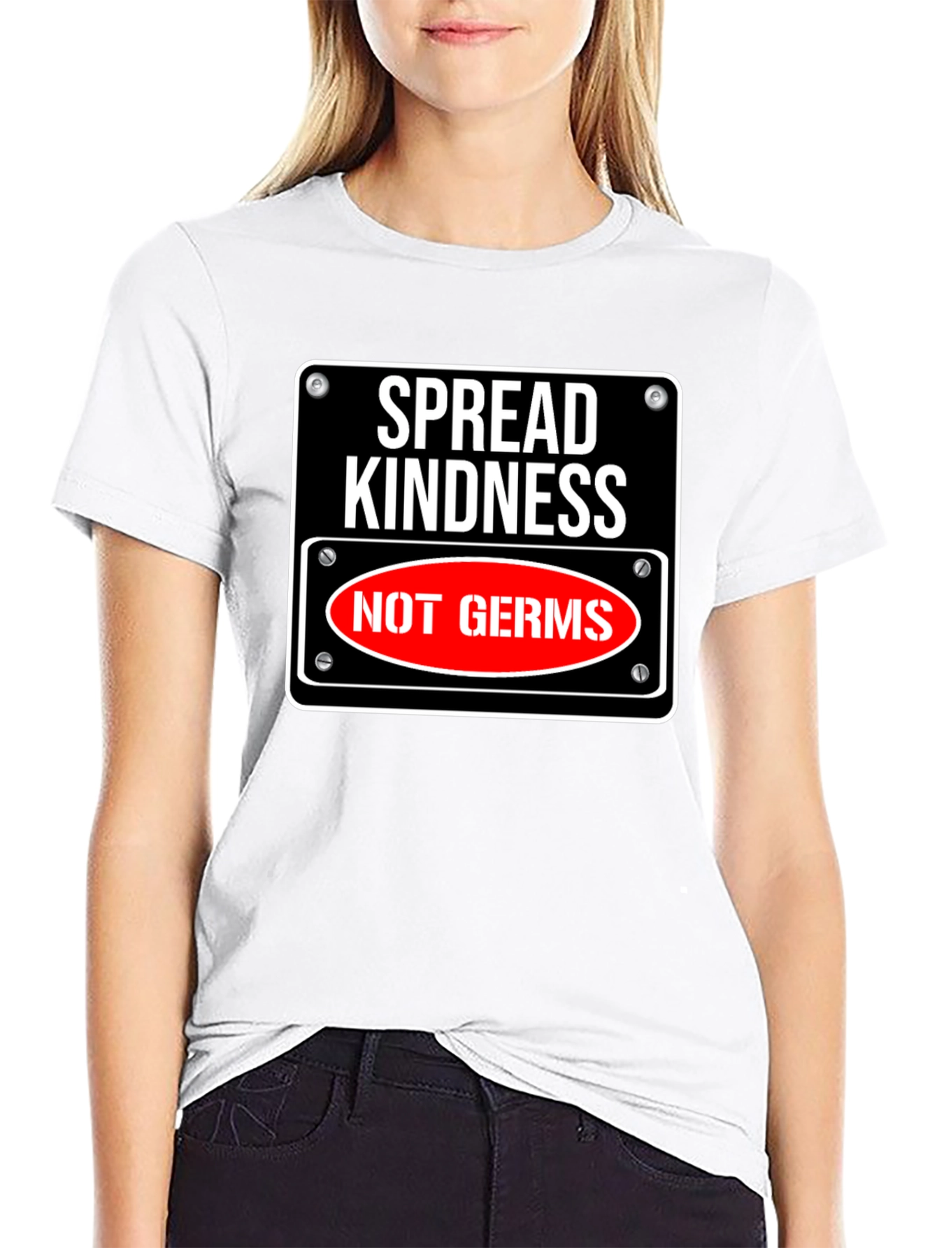 Spread Kindness Not Germs Graphic Tee