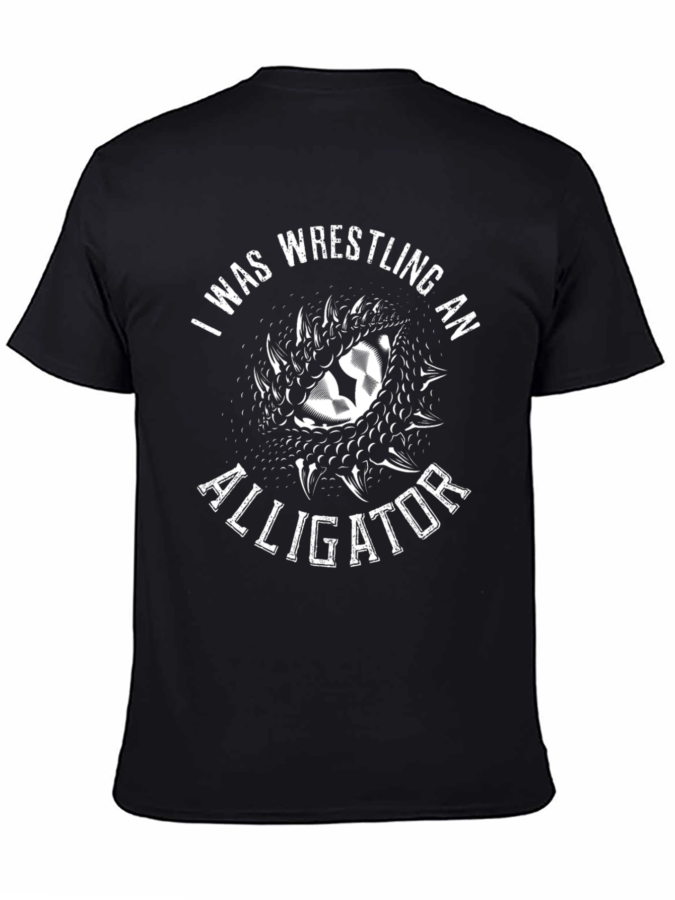 Wrestling Alligator Graphic Tee