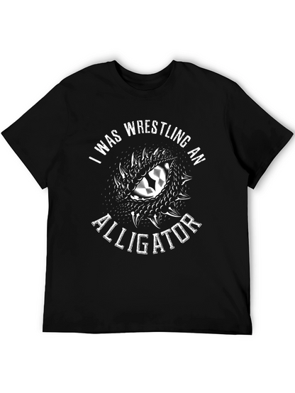 Wrestling Alligator Graphic Tee