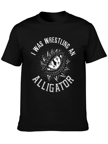 Wrestling Alligator Graphic Tee