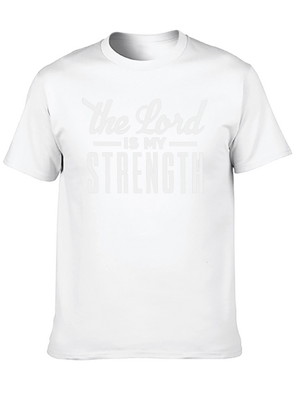 The Lord Is My Strength T-Shirt Christian Tee