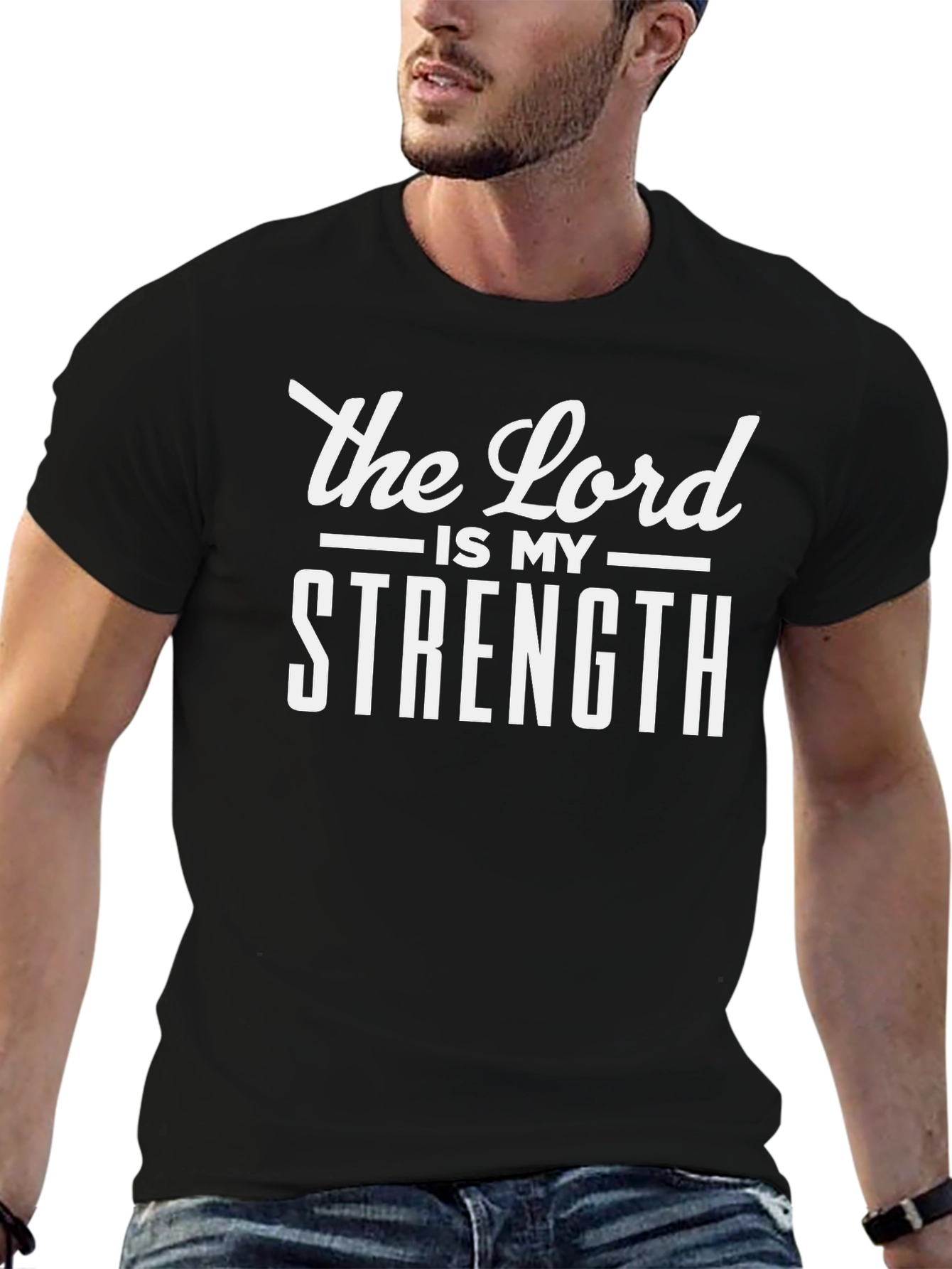 The Lord Is My Strength T-Shirt Christian Tee