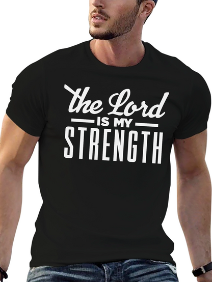 The Lord Is My Strength T-Shirt Christian Tee