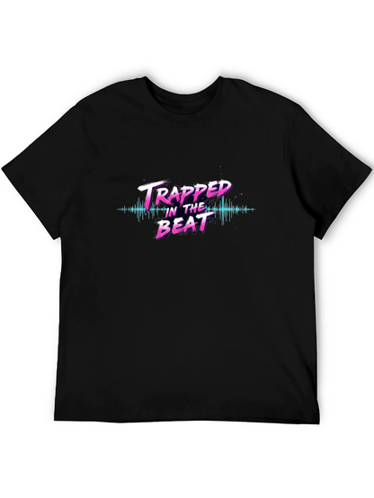 Trapped in the Beat Graphic Tee - Black