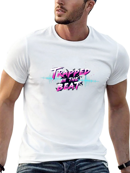 Trapped in the Beat Graphic Tee - Black