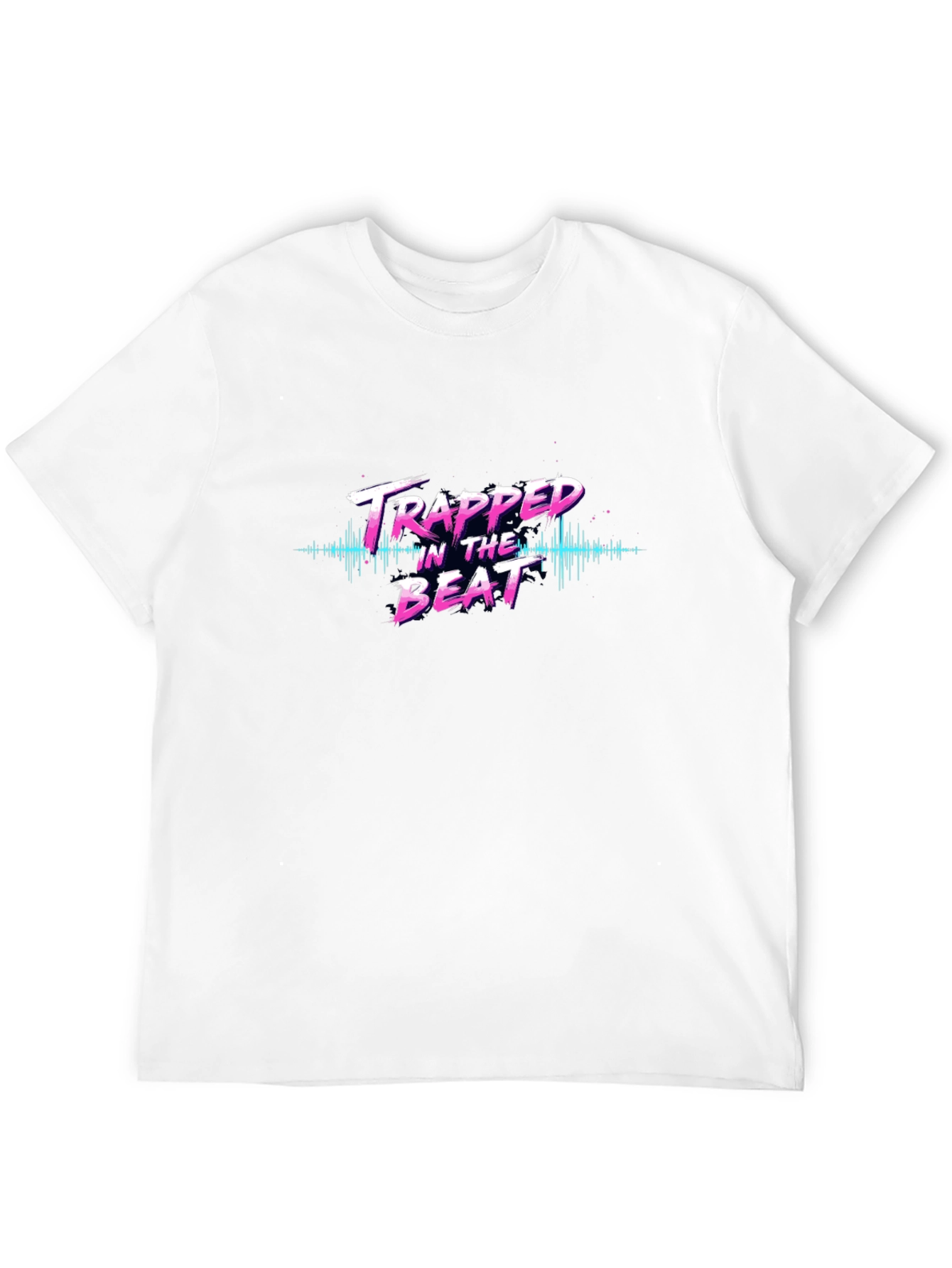 Trapped in the Beat Graphic Tee - Black