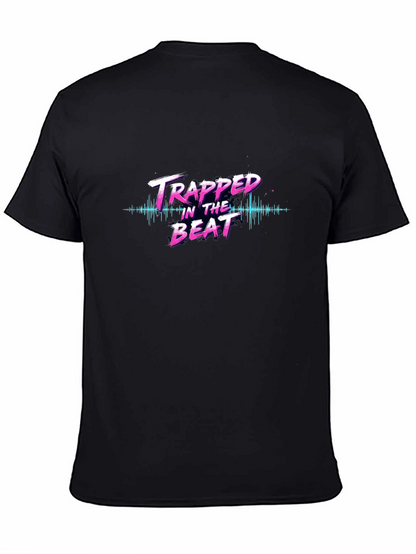 Trapped in the Beat Graphic Tee - Black