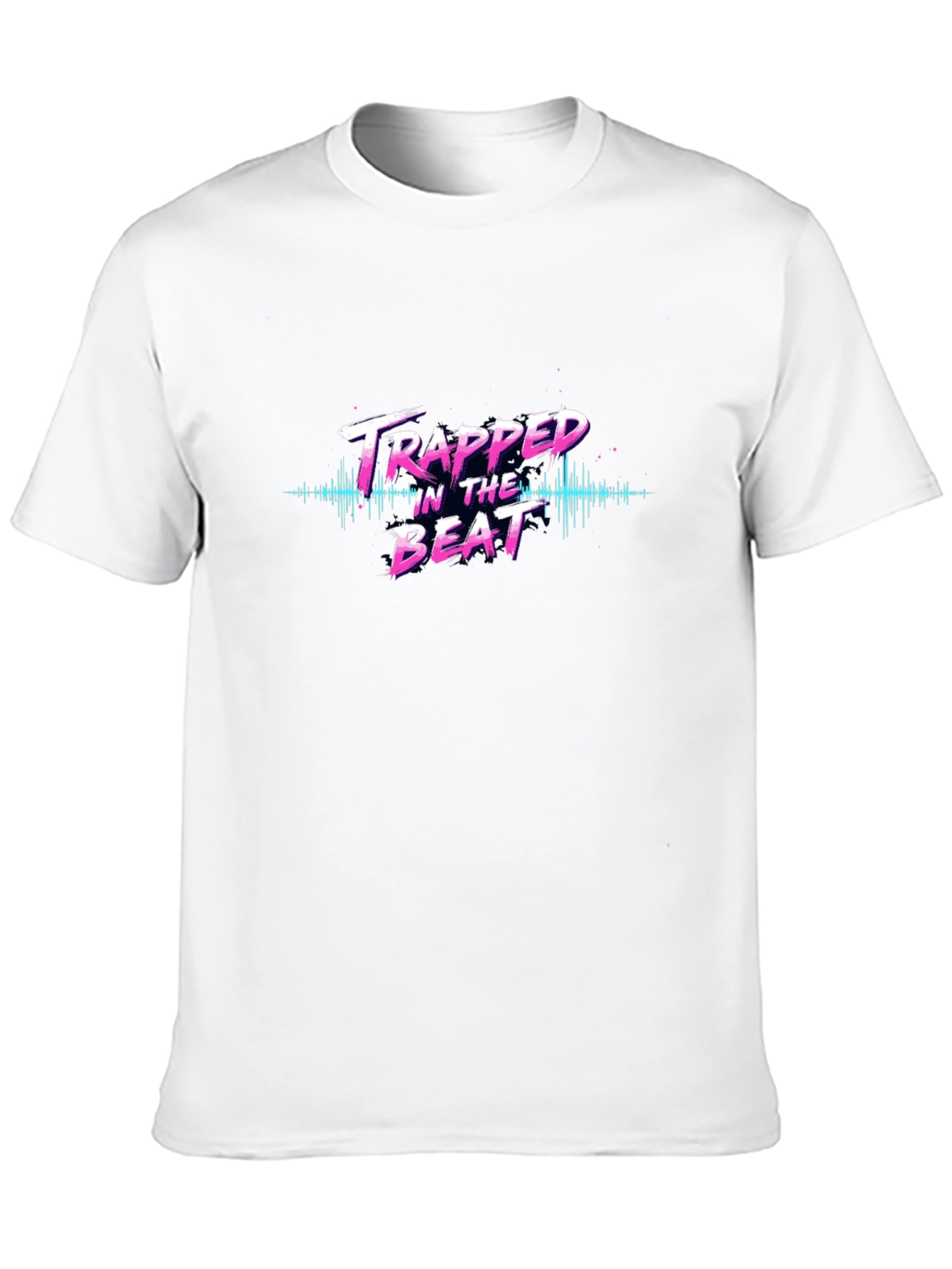 Trapped in the Beat Graphic Tee - Black