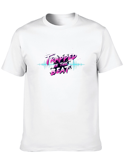 Trapped in the Beat Graphic Tee - Black