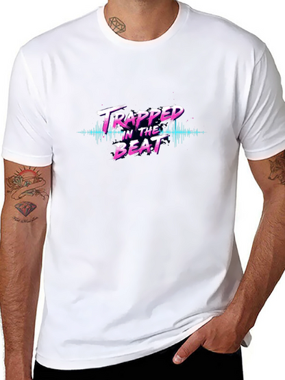 Trapped in the Beat Graphic Tee - Black