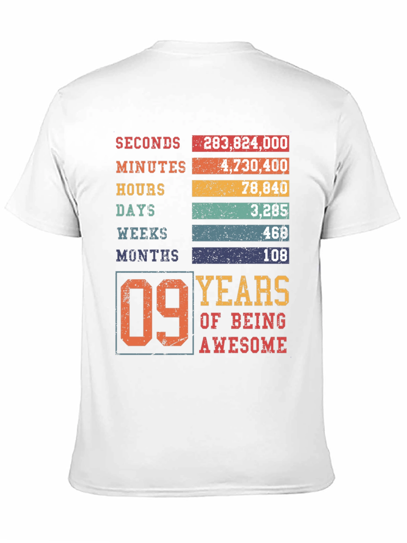 9th Birthday Awesome T-Shirt