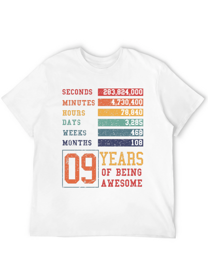 9th Birthday Awesome T-Shirt