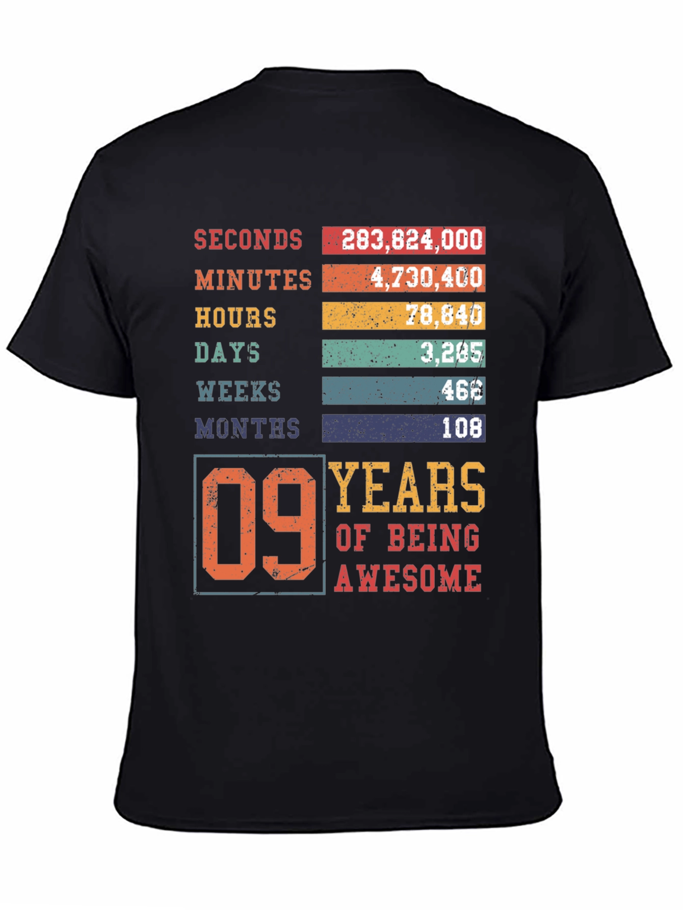 9th Birthday Awesome T-Shirt