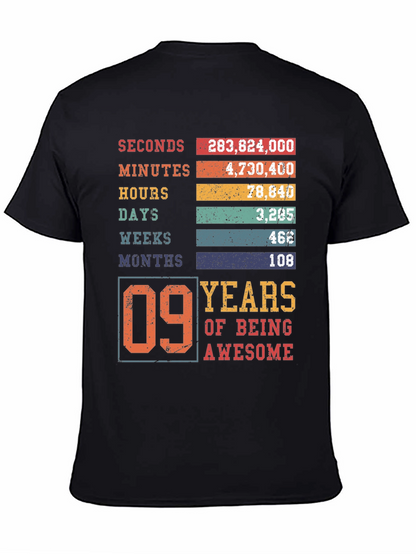 9th Birthday Awesome T-Shirt