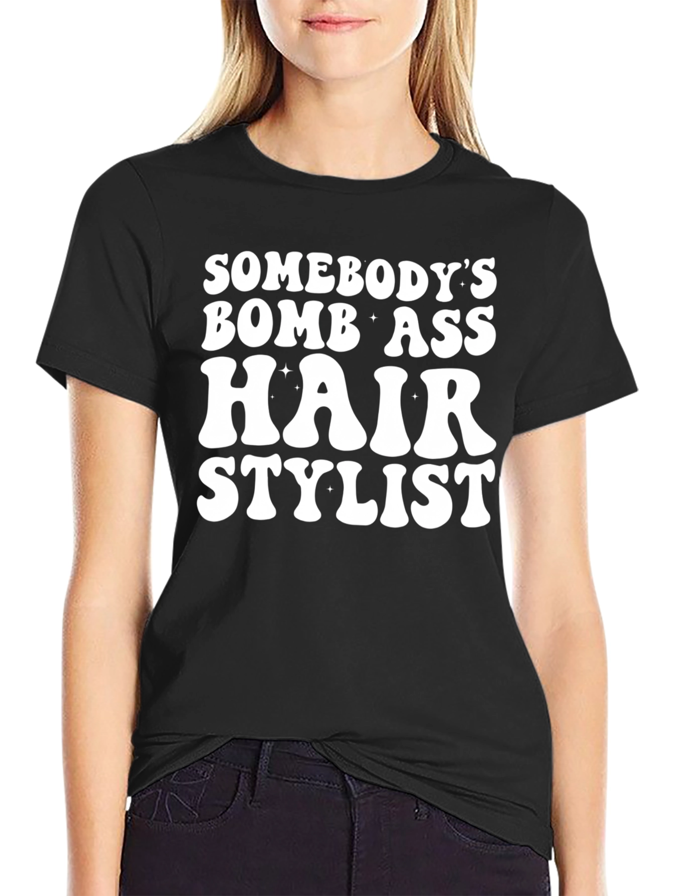 Bomb Ass Hair Stylist Graphic Tee
