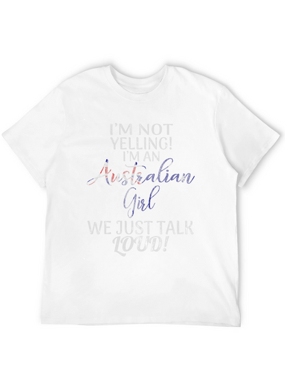 Australian Girl Loud T-Shirt Novelty