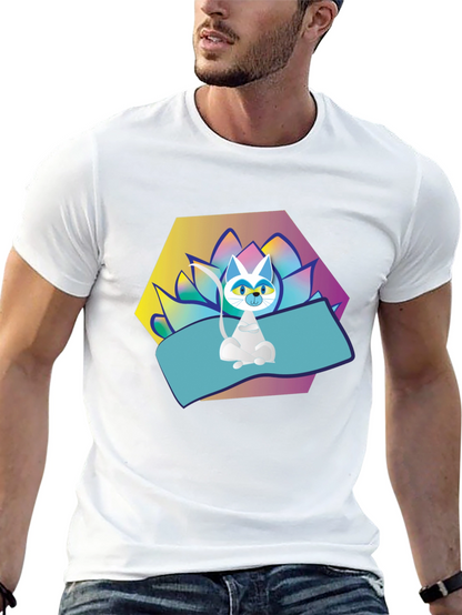 Yoga Cat T-Shirt - Zen Vibes